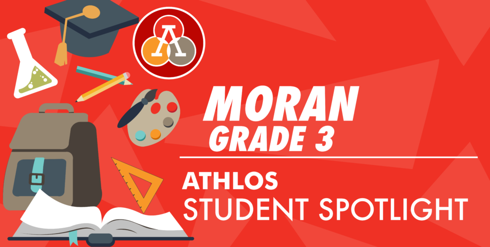 Graphic of student Moran Grade 3.