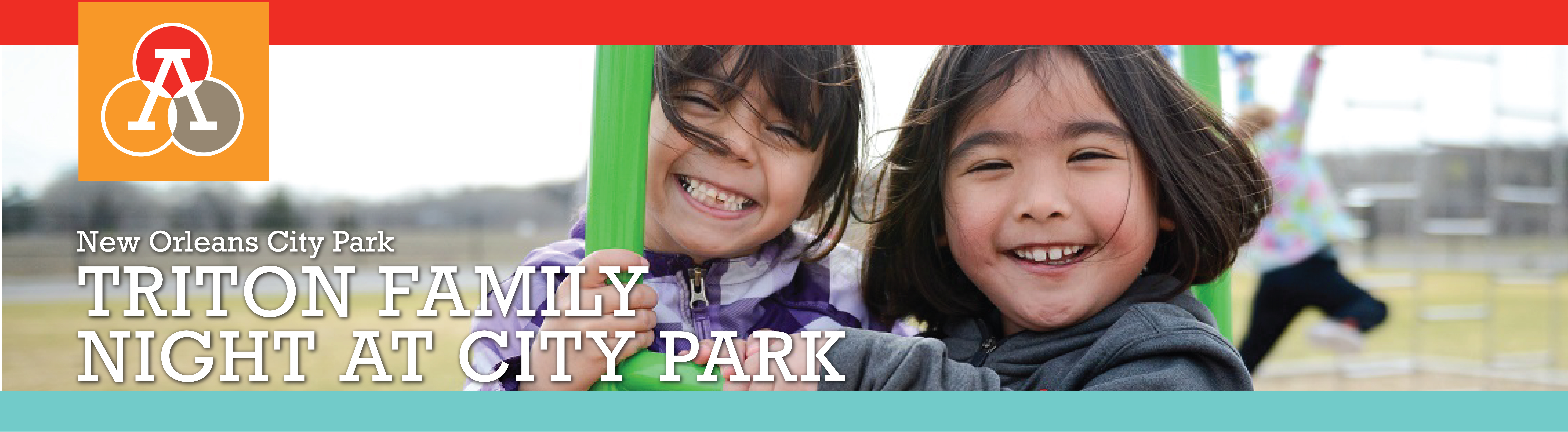 Web slider grpahic of students at park